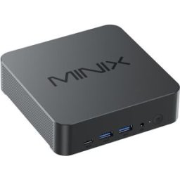 Mini PC Intel Core i5-12600H 16GB DDR5 / 512GB + Windows 11 Pro (Cinza) - MINIX