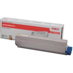 Toner a Laser MC853 Amarelo (7300 páginas) - OKI