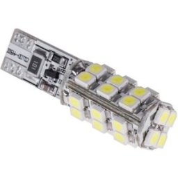 VIPOW Blister 2x Lampadas T10/W5W 28 LEDs SMD 12V Branco 6000K CANBUS