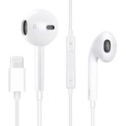 Auriculares c/ Microfone Lightning (Branco) - FIESTA