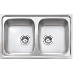 Lava Loiça Duplo de Encastre Starbright 80 E-XP 2B (Inox) - TEKA