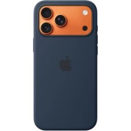 Capa Silicone iPhone 17 Pro Max c/ MagSafe (Meia-noite) - APPLE