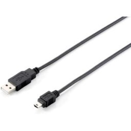 Cabo USB 2.0 A Macho - Mini-B Macho (1,8 mts) - EQUIP