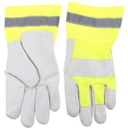 Par Luvas de Trabalho (Couro/Poliester) - DUNLOP