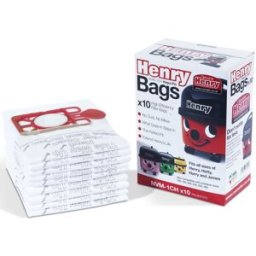 Pack 10x Sacos Aspirador p/ Aspiradores Henry - NUMATIC