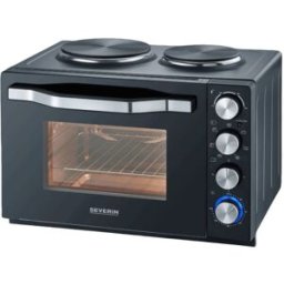 Mini Forno TO 2074 30L 2500W c/ 2 Placas Elétricas (Preto) - SEVERIN