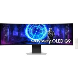 Monitor Curvo Odyssey OLED G9 49" S49DG950SU Dual QHD (Prateado) - SAMSUNG