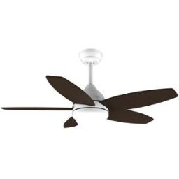 Ventoinha de Teto Energysilence Aero 4200 Ø106cm 53W (Branco/Madeira Escura) - CECOTEC
