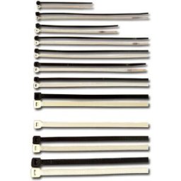 Abraçadeiras de Fivela 300 x 4,8mm Natural (100pcs) - IBEROSAT
