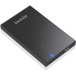 Caixa Externa 2.5" 9.5mm SATA (Preta) - AISENS
