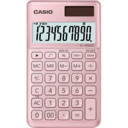 Calculadora de Bolso 10 Digitos (Rosa Claro) - CASIO