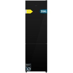 Frigorífico Combinado Bolero CoolMarket Combi 356i 356L No Frost (Black Glass) - CECOTEC
