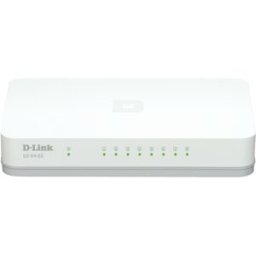 Switch de Rede Não-gerido Gigabit Easy 8 Portas (Branco) - D-LINK