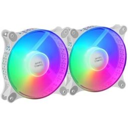 Pack 2x Ventoinhas 120mm MFX FRGB (Branco) - MARS-GAMING