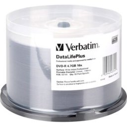 Pack 50x DVD-R DataLifePlus 4.7GB - VERBATIM
