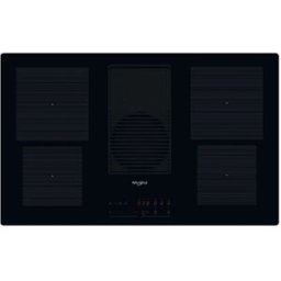 Placa de Indução WVH 92 K/1 4 Zonas 7400W c/ Exaustor (Preto) - WHIRLPOOL