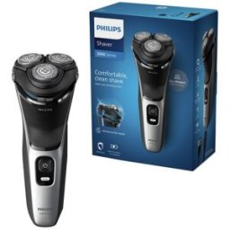 Máquina de Barbear Elétrica Shaver 3000 Series Húmido e Seco - PHILIPS