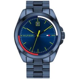 Relógio Analógico TH1791689 44 MM (Azul) - TOMMY HILFIGER