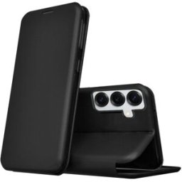 Capa Flip Cover p/ Samsung S921 Galaxy S24 / S25 Elegance Preto - COOL