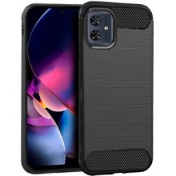 Capa p/ Motorola Moto G54 5G Carbono (Preto) - COOL