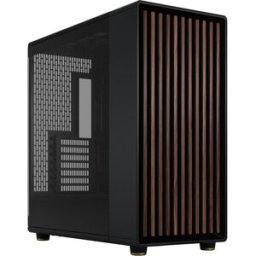 Caixa ATX North XL RC Charcoal Black Tempered Glass Dark Tint - FRACTAL DESIGN