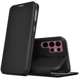 Capa Livro p/ Samsung S908 Galaxy S22 Ultra Elegance (Preto) - COOL