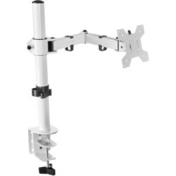 Suporte de Mesa MARM1 p/ Monitores 32" (Branco) - MARS-GAMING