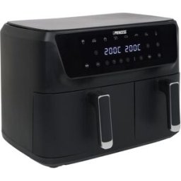 Fritadeira Dupla Air Fryer 11L 2700W (Preto) - PRINCESS