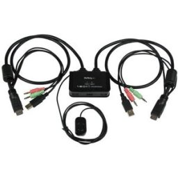 Switch KVM HDMI Preto (1920x1200) - STARTECH