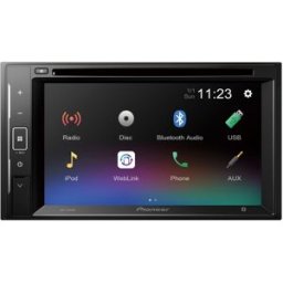 Auto Rádio 6,2" Ecrã Táctil Clear Type Bluetooth/USB/Smartphone Mirroring - Pioneer