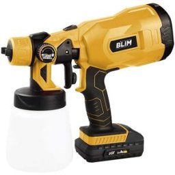 Pistola de Pintura 32000RPM (800ml) s/ Fios 20V c/ Bateria 2Ah - BLIM
