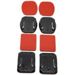 Pack 4x Adesivos Planos/Curvos 3M p/ Câmaras GoPro - PHOENIX