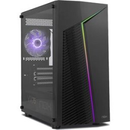 Caixa Micro-ATX Infinity Zeta RGB Vidro Temperado (Preta) - NOX