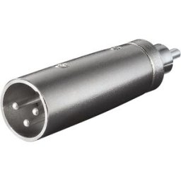 GOOBAY Ficha Adaptadora Canon Macho - RCA Macho