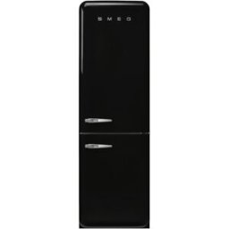 Frigorífico Combinado Anni 50 FAB32RBL6 331L No Frost (Preto) - SMEG