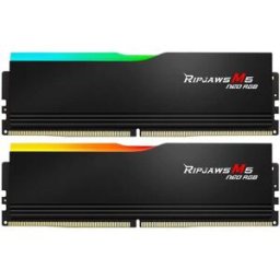 Memória RAM UDIMM Ripjaws M5 Neo RGB 64GB (2x32GB) DDR5-6000MHz (AMD Expo/Intel XMP) CL32 - G.SKILL