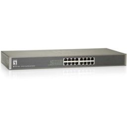LevelOne Switch 19" 16 Port 10/100Mbps FSW-1650 - LEVEL ONE