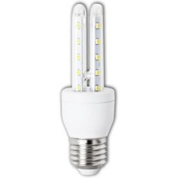 AIGOSTAR Lampada LED 220V E27 8W Branco F. 6000K 360º 730Lm