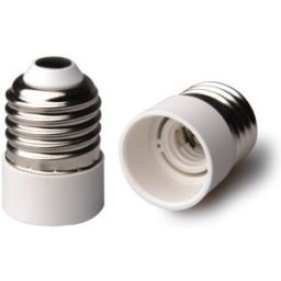 Suporte Adaptador Lampada E27 -> E14