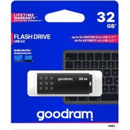 Pen Drive USB 3.0 32GB UME3 (Preto) - GOODRAM