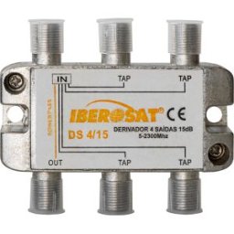 Derivador 5 Vias 5-2300MHz 15dB - IBEROSAT
