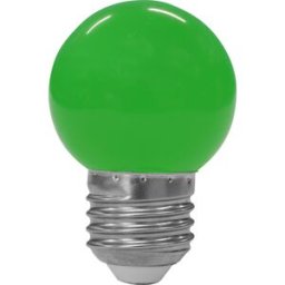 Lampada LED E27 B45 220V 2W 270Lm - Verde