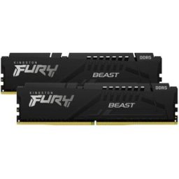 Memória RAM DIMM Fury Beast 64GB (2x32GB) DDR5-6000MHz (AMD Expo/Intel XMP) CL30 - KINGSTON