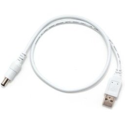 Cabo Alimentação USB Macho - DC Macho 5V (55cm)