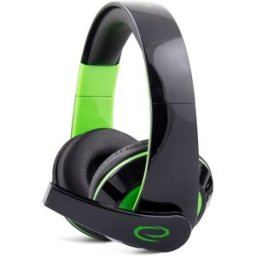 Auscultadores Headset GAMING c/ Microfone (Verde) - ESPERANZA