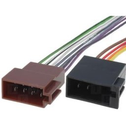 Adaptador Universal ISO Fêmea p/ Auto Rádio