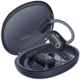 Auriculares Bluetooth Eli Sport 1 TWS Open-Ear (Cosmic Black) - BASEUS