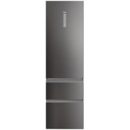 Frigorífico Combinado 3D 60 Serie 5 HTW5620CNMP 414L No Frost (Inox) - HAIER