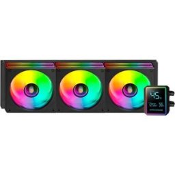 MARS-GAMING Water Cooler CPU ML-LCDPRO360 ARGB 120mm (Preto) - MARS GAMING