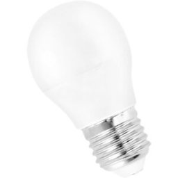 AIGOSTAR Lampada LED Opalina 220V E27 G45 6W Branco Q. 3000K 510Lm